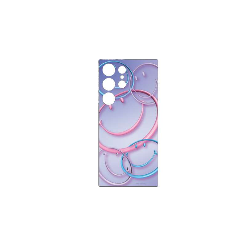 Samsung Galaxy S24 Ultra SMAPP FlipSuit Card  Smiley Ring