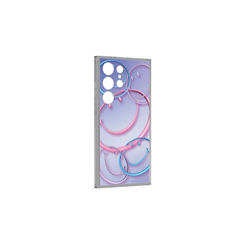 Samsung Galaxy S24 Ultra SMAPP FlipSuit Card  Smiley Ring