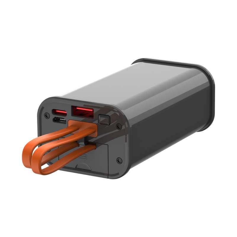 Snug Power Bank 10000mAh - Transparent 20W Charger with Cable