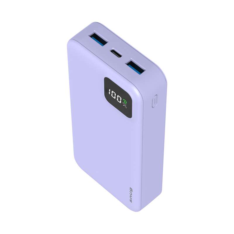 Snug Power Bank 20000mAh - 20W PD Charger - Lavender