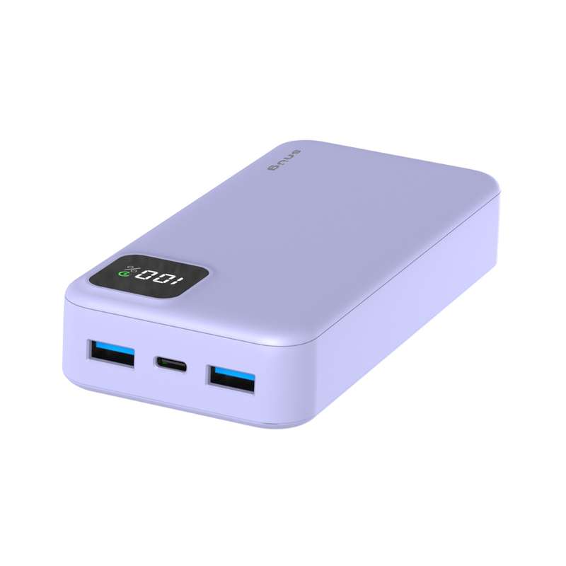 Snug Power Bank 20000mAh - 20W PD Charger - Lavender
