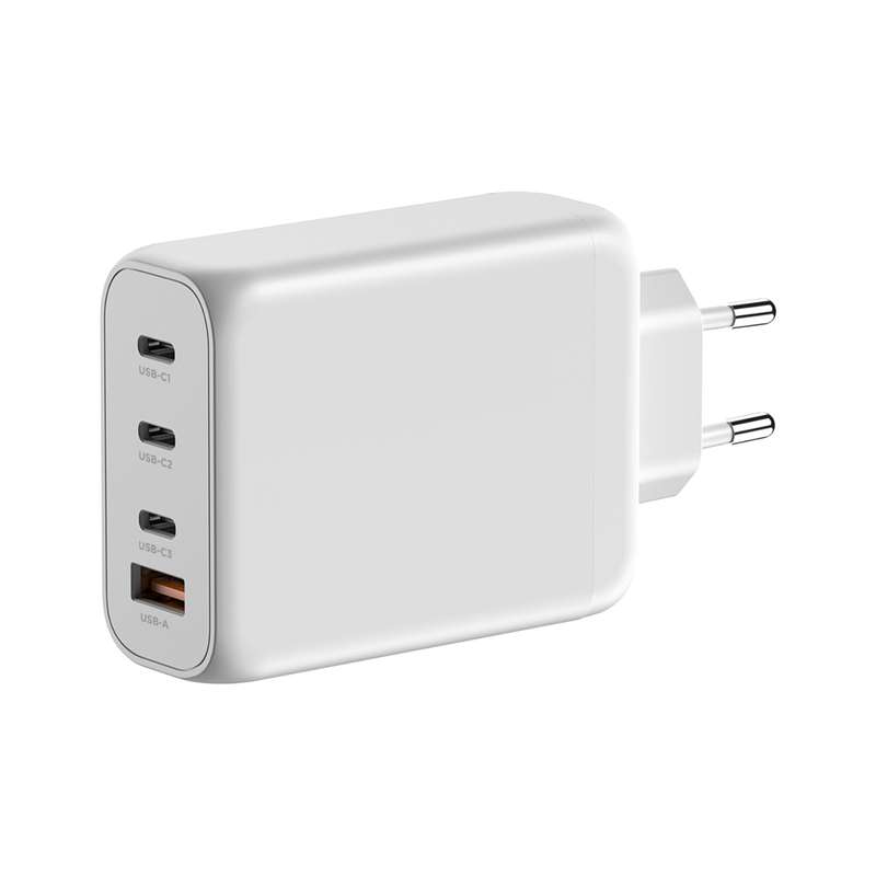 Snug 100W 4 Port White PD Fast Charge GaN Wall Charger