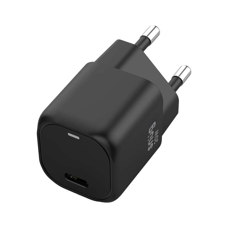 Snug 20W Wall Charger - 1 Port Fast Charging Adapter - Black