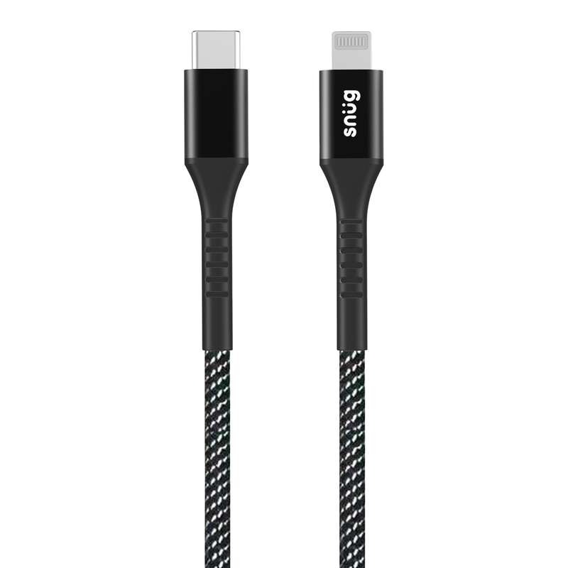 Snug 60W TypeC To Lightning Fast Charging Cable 1.2m Braided