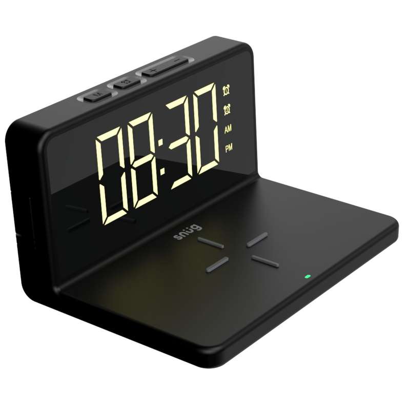Snug 10W Wireless Clock Charging Pad