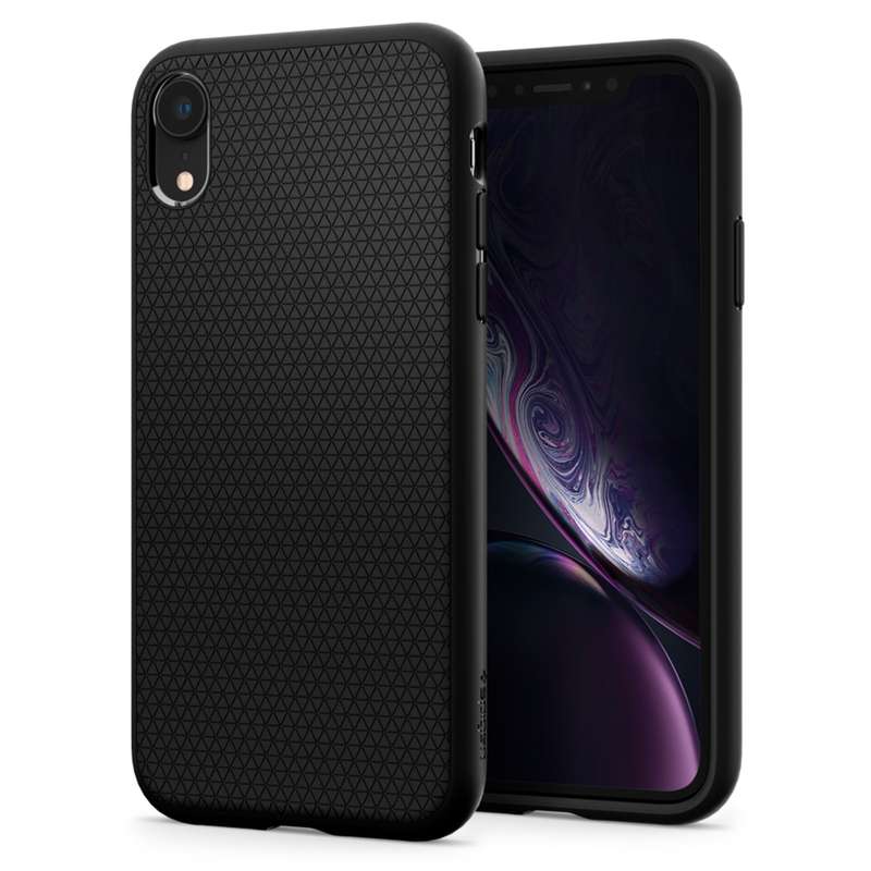 Apple iPhone XR Spigen Liquid Air Case - Black
