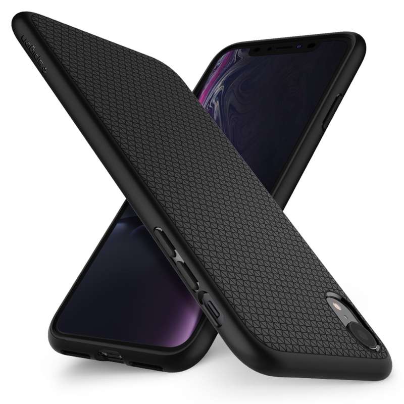 Apple iPhone XR Spigen Liquid Air Case - Black