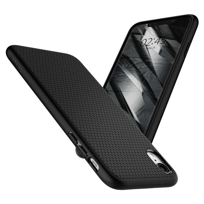 Apple iPhone XR Spigen Liquid Air Case - Black