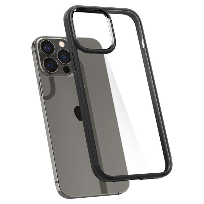 Apple iPhone 13 Pro Spigen Crystal Hybrid Case - Black