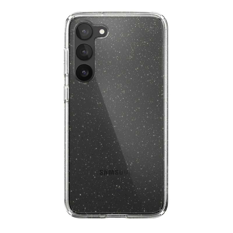 Samsung Galaxy S23+ Speck Presidio Perfect Clear Glitter Case
