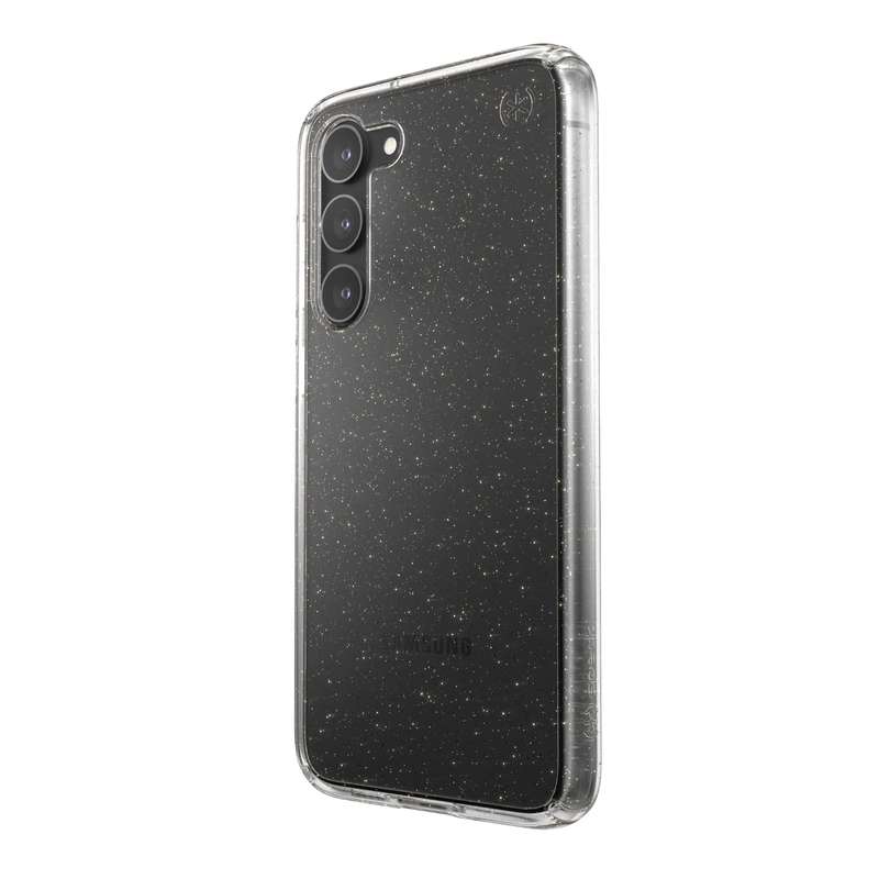 Samsung Galaxy S23+ Speck Presidio Perfect Clear Glitter Case