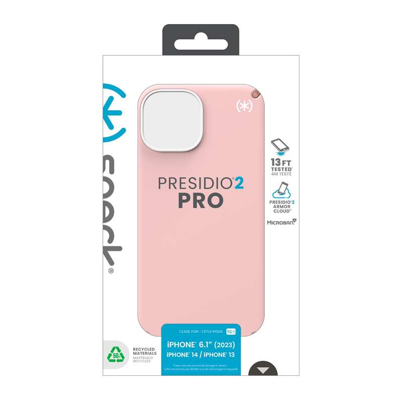 Apple iPhone 15 Speck Presidio2 Pro Case - Pink