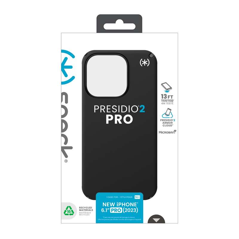 Apple iPhone 15 Pro Speck Presidio2 Pro Case - Black