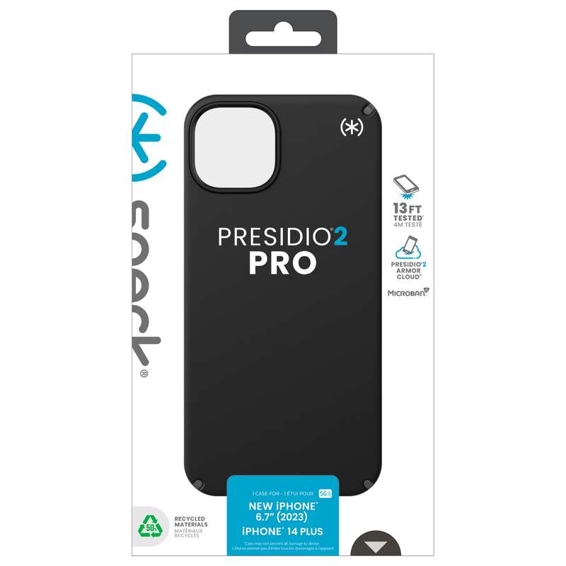 Apple iPhone 15 Plus Speck Presidio2 Pro Case - Black