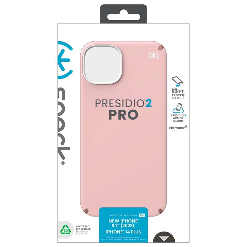 Apple iPhone 15 Plus Speck Presidio2 Pro Case - Pink
