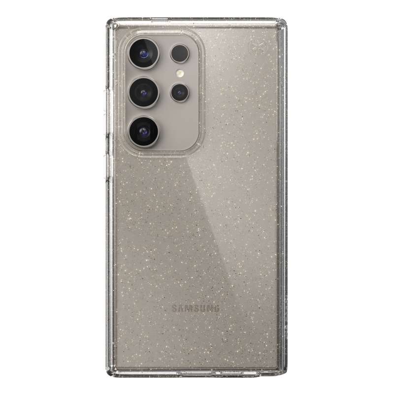 Samsung Galaxy S24 Ultra Speck Presidio Lux Glitter Case - Clear