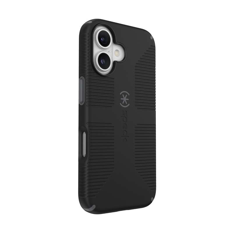 Apple iPhone 16 Speck Candyshell Grip MagSafe Case - Black