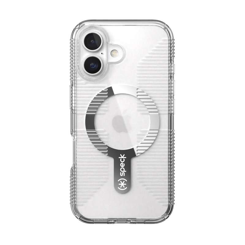 Apple iPhone 16 Speck Gemshell Grip MagSafe Case  Clear