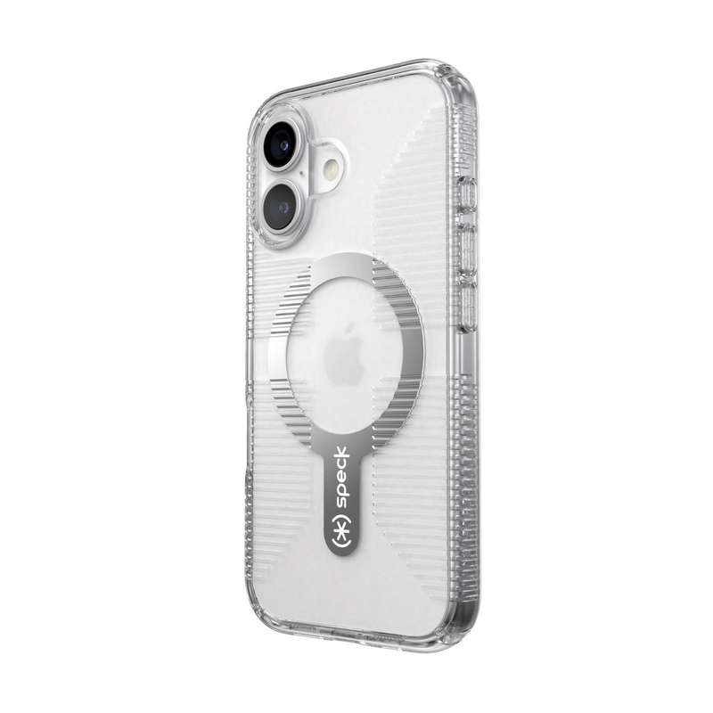 Apple iPhone 16 Speck Gemshell Grip MagSafe Case - Clear