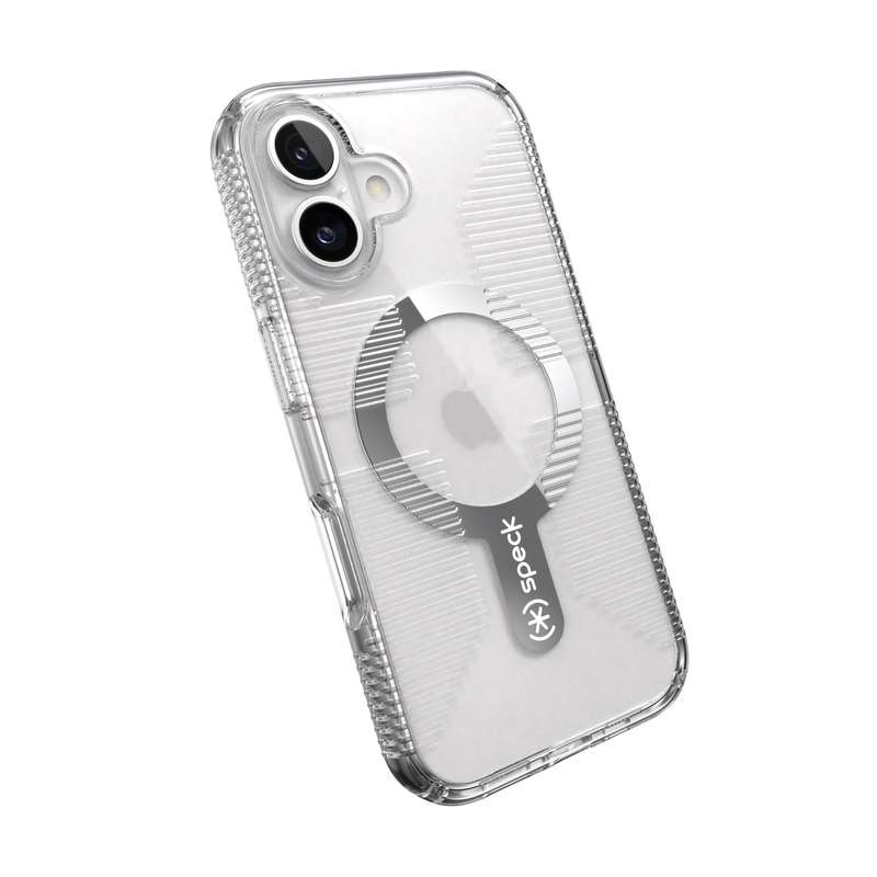 Apple iPhone 16 Speck Gemshell Grip MagSafe Case - Clear