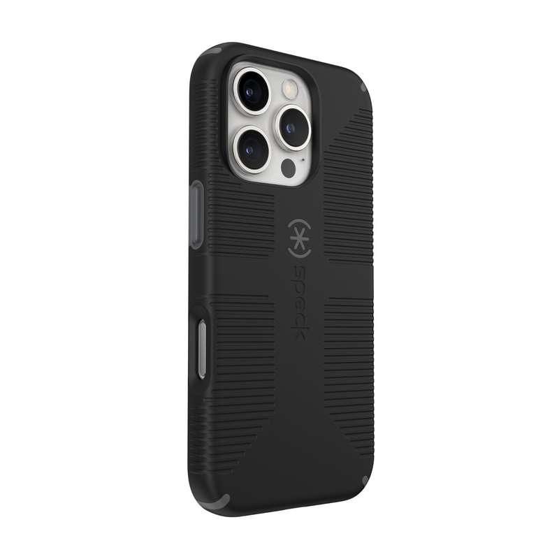 Apple iPhone 16 Pro Speck Candyshell Grip MagSafe Case - Black