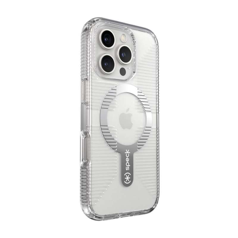 Apple iPhone 16 Pro Speck Gemshell Grip MagSafe Case - Clear
