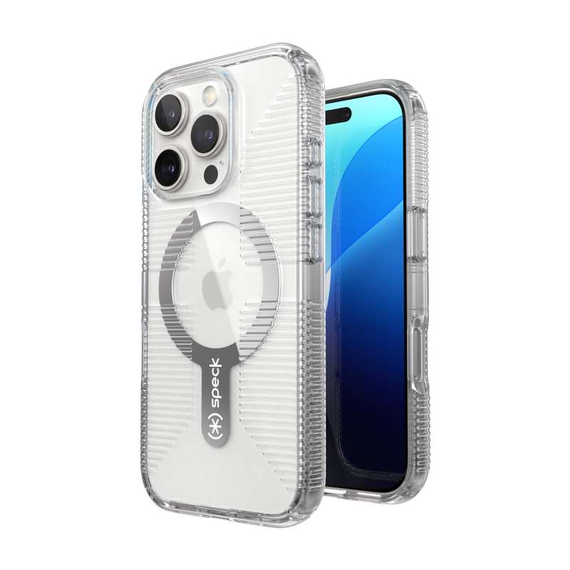 Apple iPhone 16 Pro Speck Gemshell Grip MagSafe Case - Clear