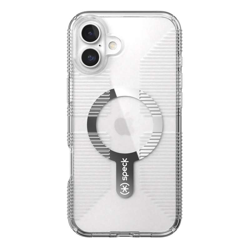 Apple iPhone 16 Plus Speck Gemshell Grip MagSafe Case - Clear