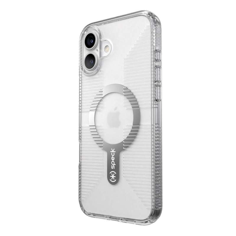 Apple iPhone 16 Plus Speck Gemshell Grip MagSafe Case - Clear