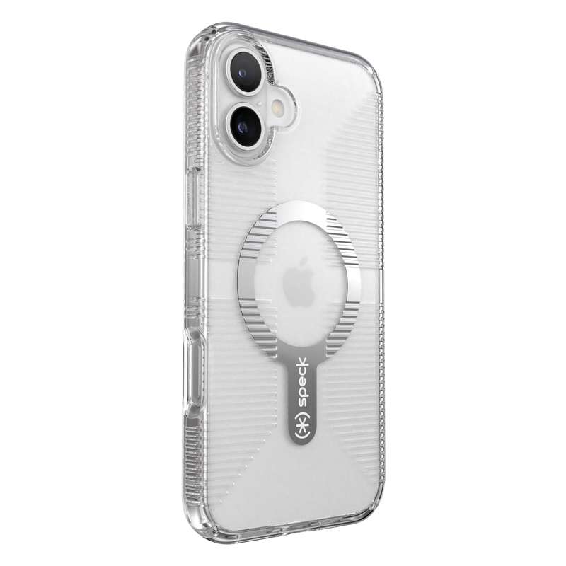 Apple iPhone 16 Plus Speck Gemshell Grip MagSafe Case - Clear