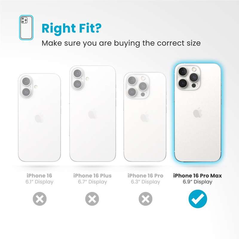 Apple iPhone 16 Pro Max Speck Presidio Perfect Clear Case
