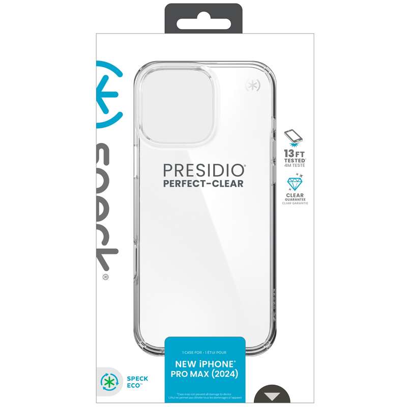 Apple iPhone 16 Pro Max Speck Presidio Perfect Clear Case