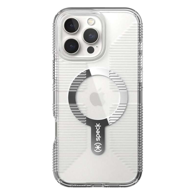 Apple iPhone 16 Pro Max Speck Gemshell Grip MagSafe Case  Clear