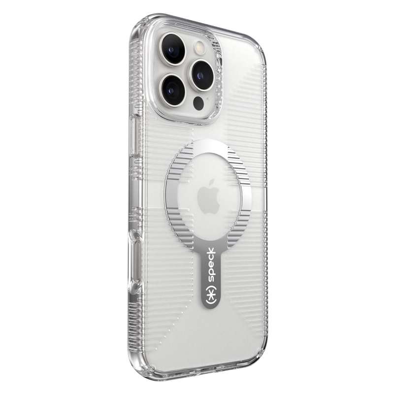 Apple iPhone 16 Pro Max Speck Gemshell Grip MagSafe Case - Clear