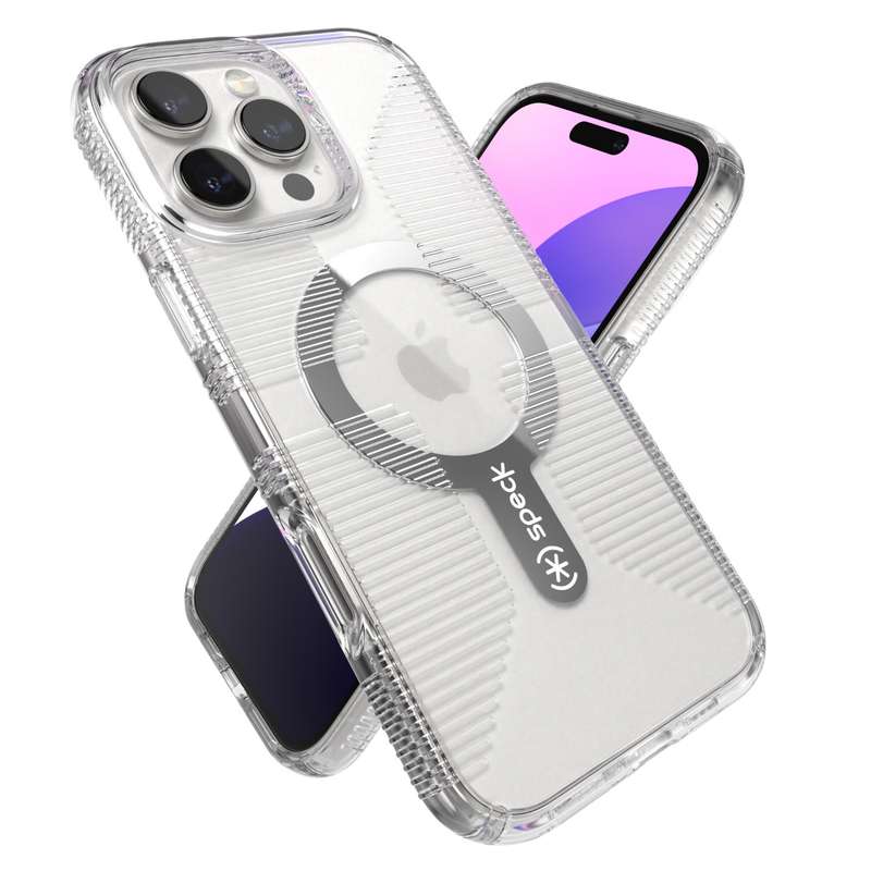Apple iPhone 16 Pro Max Speck Gemshell Grip MagSafe Case - Clear