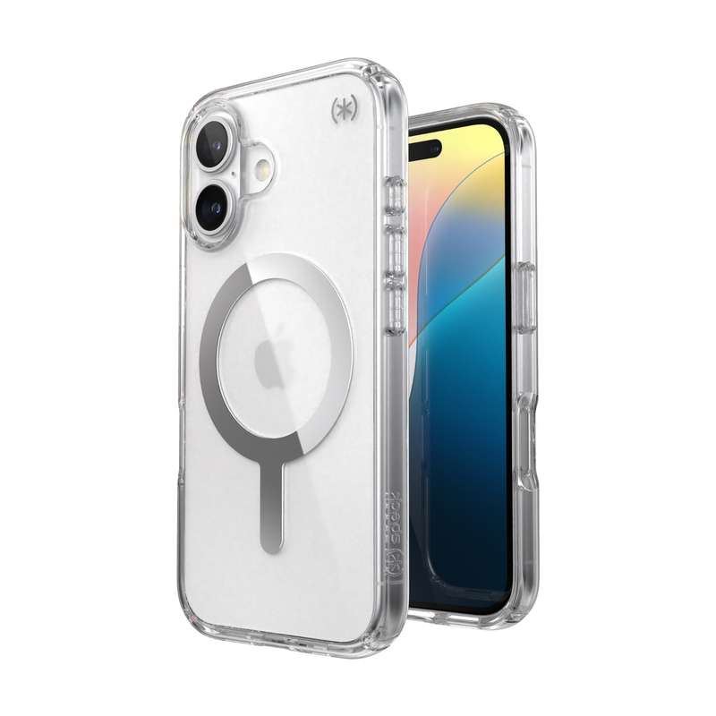 Apple iPhone 16 Speck Presidio Perfect Clear MagSafe Case