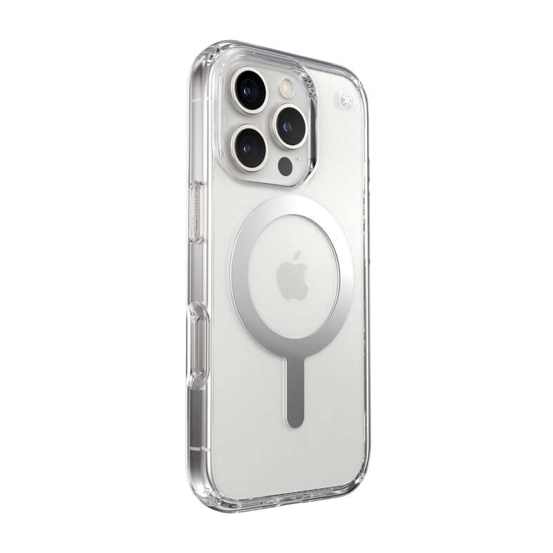 Apple iPhone 16 Pro Speck Presidio Perfect Clear MagSafe Case