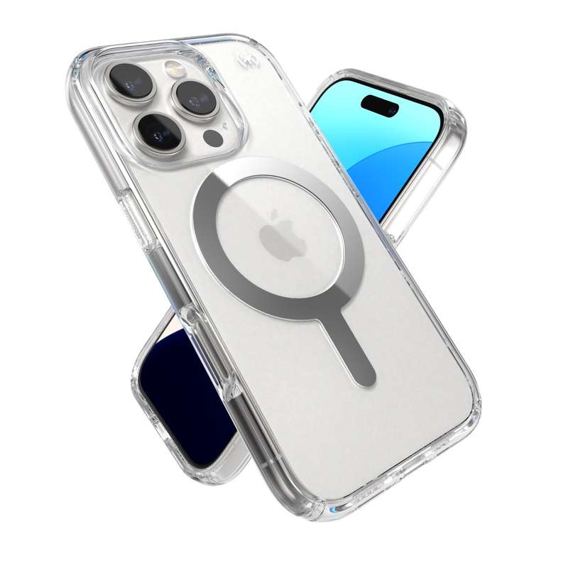 Apple iPhone 16 Pro Speck Presidio Perfect Clear MagSafe Case