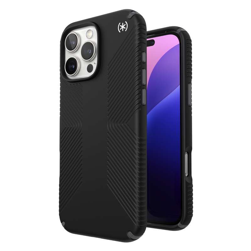 Apple iPhone 16 Pro Max Speck Presidio2 Grip MagSafe Case  Black