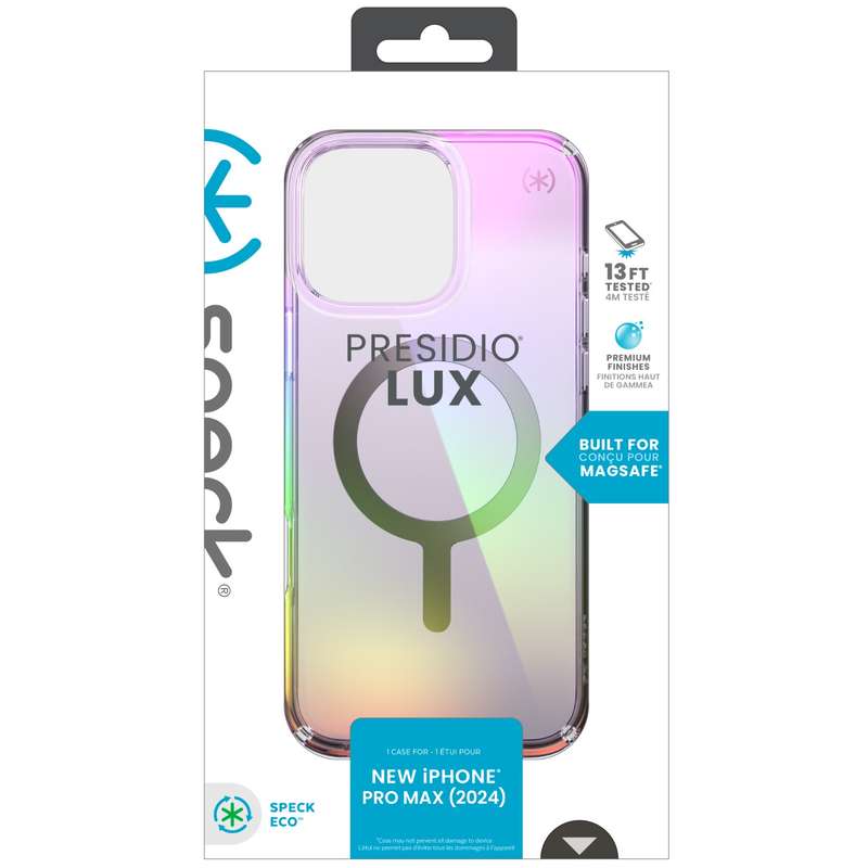 Apple iPhone 16 Pro Max Speck Presidio Lux MagSafe Case - Purple
