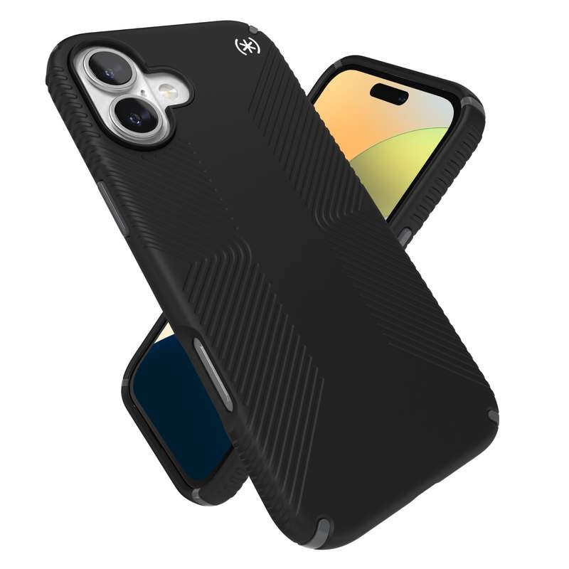 Apple iPhone 16 Plus Speck Presidio2 Grip Case - Black
