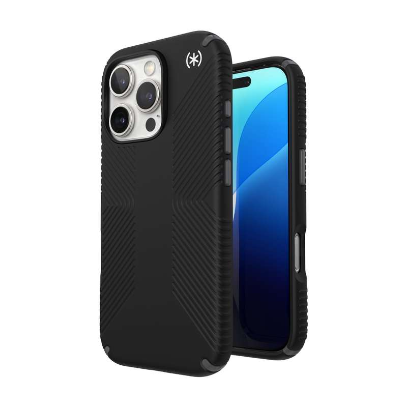 Apple iPhone 16 Pro Speck Presidio2 Grip Case  Black