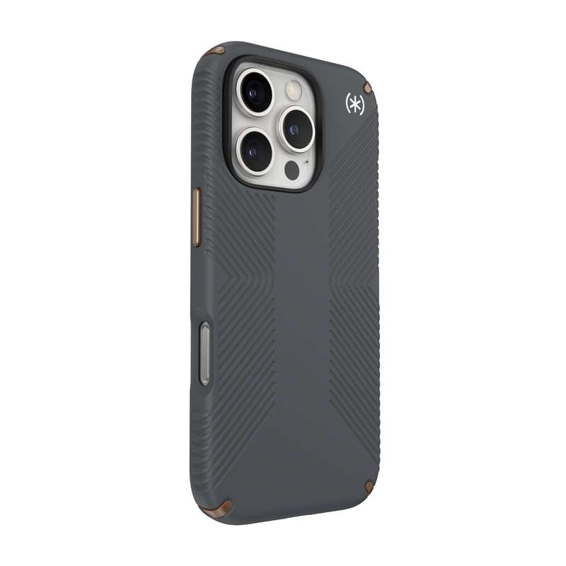 Apple iPhone 16 Pro Speck Presidio2 Grip Case - Grey