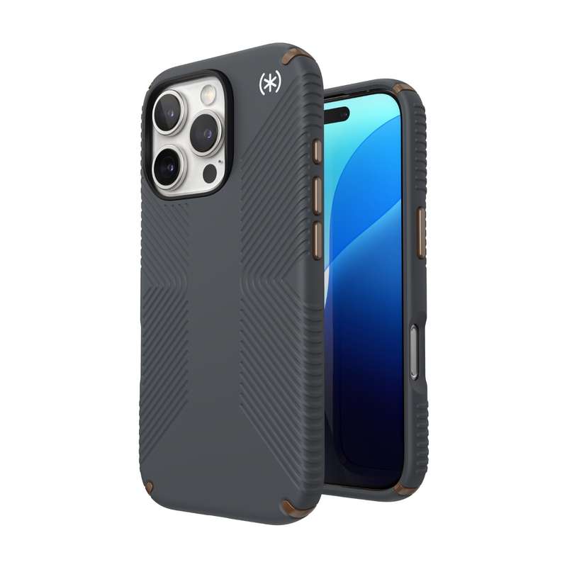 Apple iPhone 16 Pro Speck Presidio2 Grip Case - Grey
