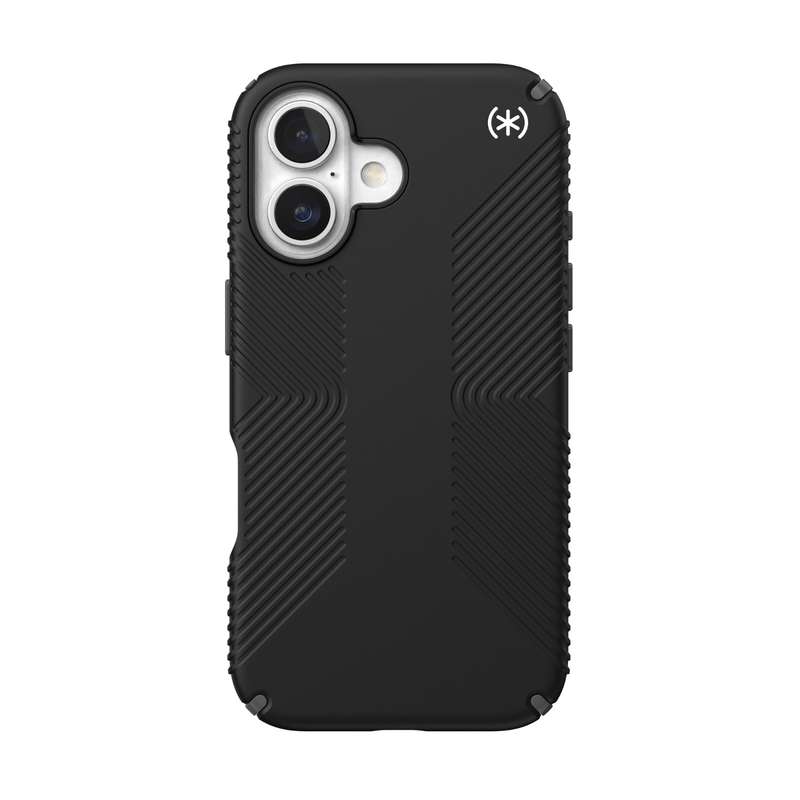 Apple iPhone 16 Speck Presidio2 Grip Case  Black