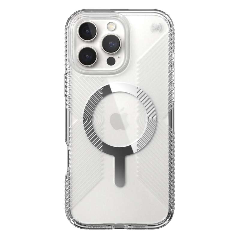Apple iPhone 16 Pro Max Speck Presidio Perfect Clear Grip Case - MagSafe