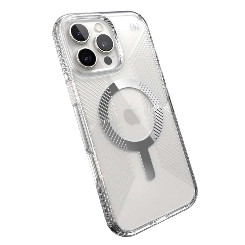 Apple iPhone 16 Pro Max Speck Presidio Perfect Clear Grip Case - MagSafe