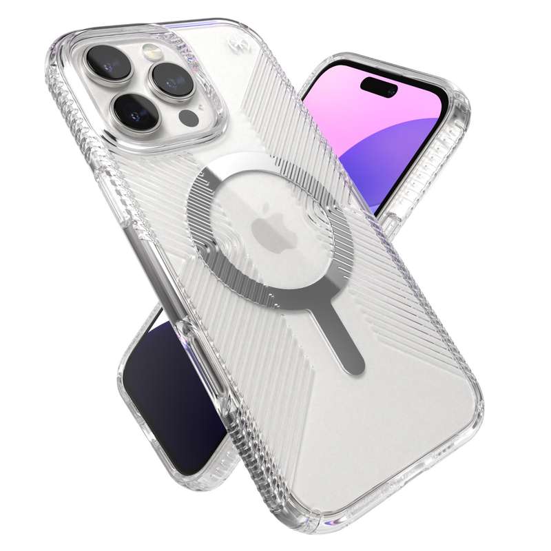 Apple iPhone 16 Pro Max Speck Presidio Perfect Clear Grip Case - MagSafe