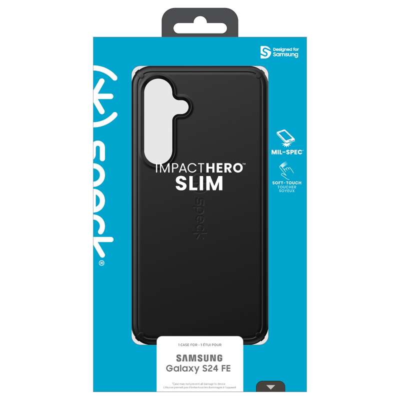 Samsung Galaxy S24 FE Speck IMPACTHERO Case - Black