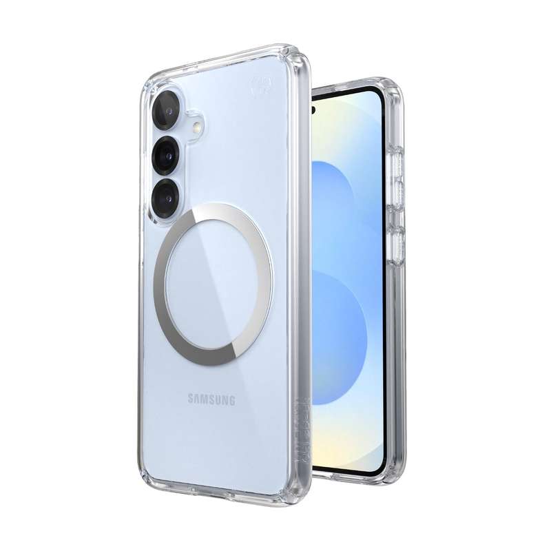 Samsung Galaxy S25 Speck Presidio Perfect Clear MagSafe Case